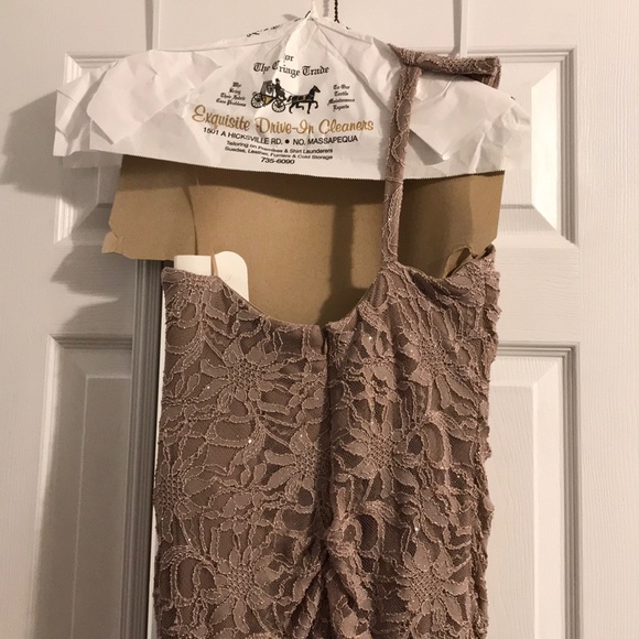 Beige mother of the bride gown - Picture 4 of 5